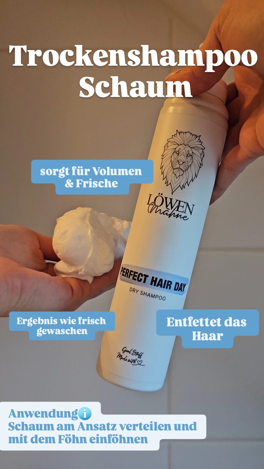 Perfect Hair Day - Trockenshampoo Schaum