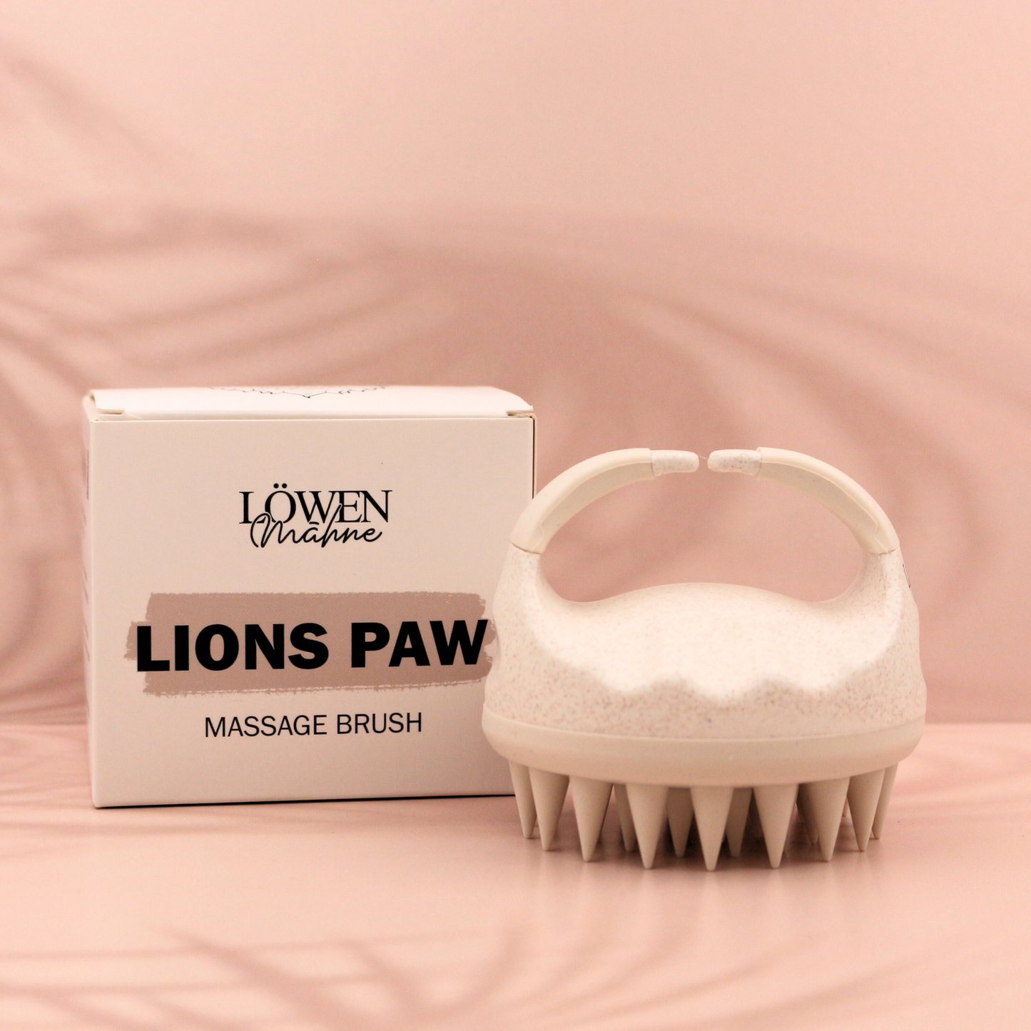 Kopfhautbürste für Haarwachstum mit Box – Lions Paw von Löwenmähne