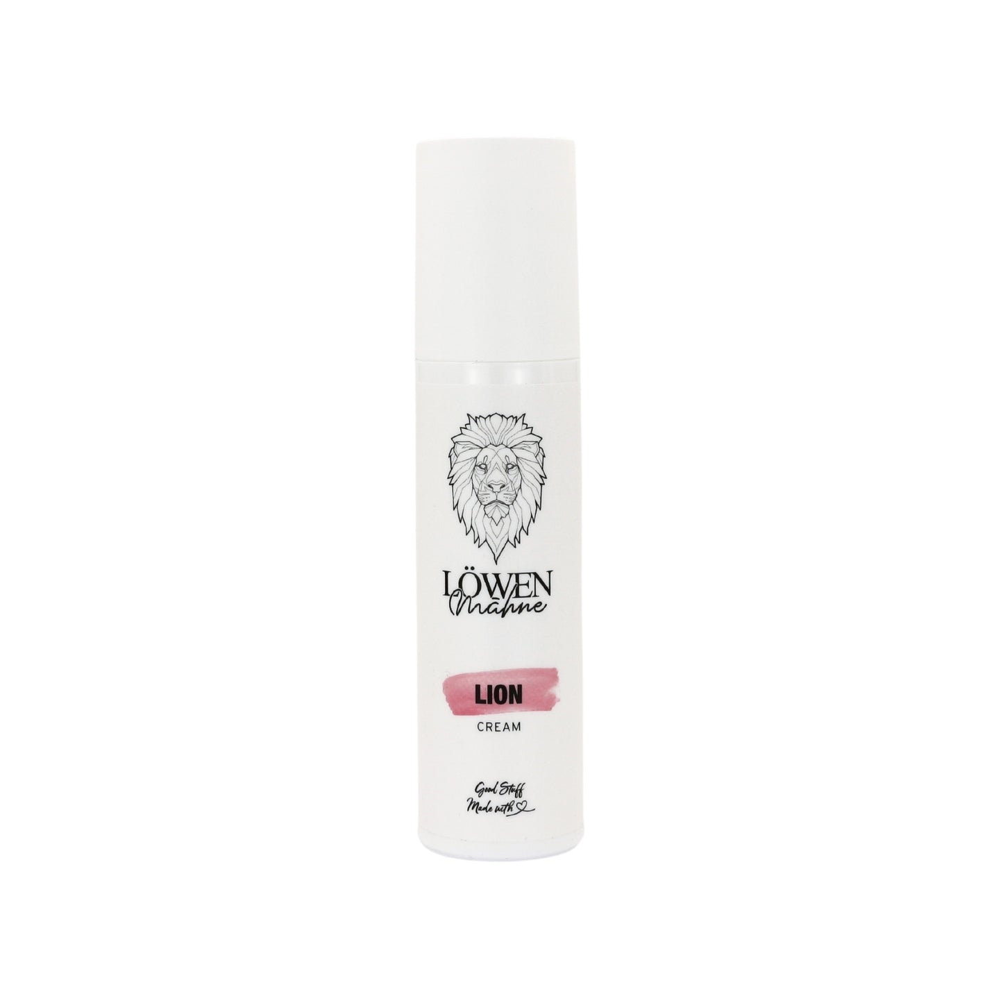 Löwenmähne LION Cream Haarcreme für natürliches Styling, weniger Frizz, Hitzeschutz und geschmeidig glänzende Haare.
