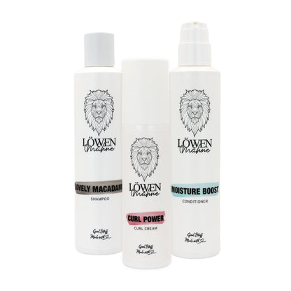 Löwenmähne Produkt Curly Hair Care Set