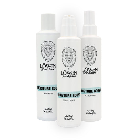 Löwenmähne Produkt Moisture Boost Produktset